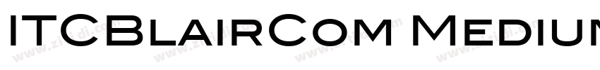 ITCBlairCom Medium字体转换